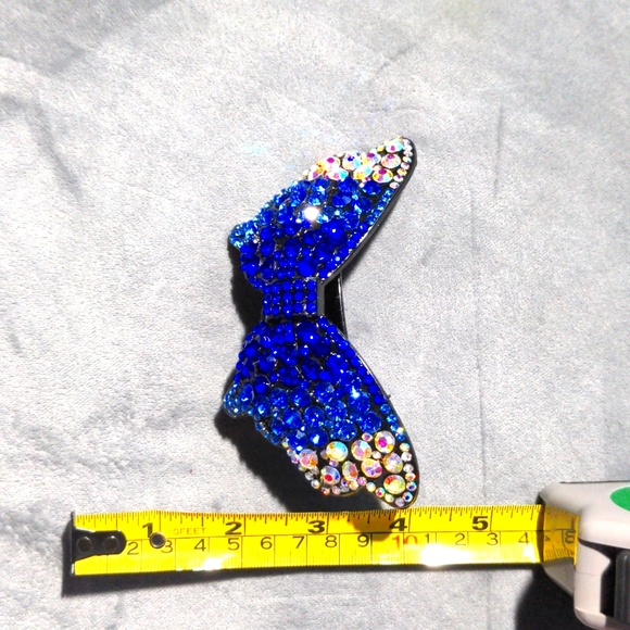 Hair Real Rhinestone clip, brand new, plastic. - Picture 7 of 7